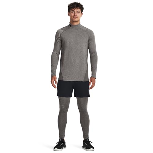 Ua Mens Ua Cg Armour Leggings Charcoal Light Heather / / Black Xxl – Ansicht 7