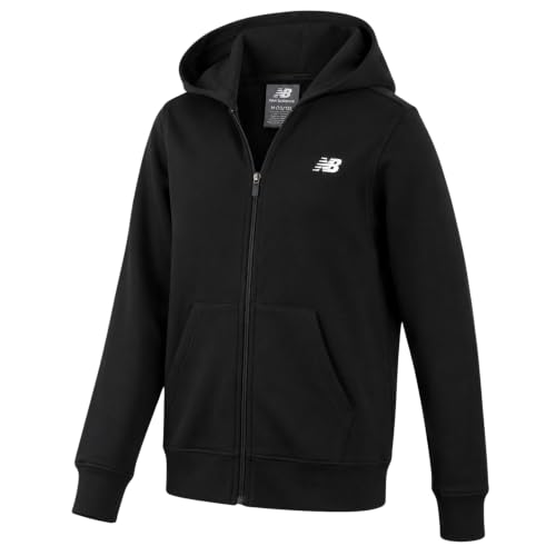 Image of New Balance Boys Zip Up Warm Fleece Hoodie Sweatshirt, Activewear 8-20