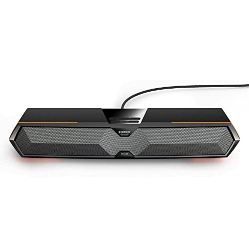 Edifier MG300 kompakte Gaming Soundbar mit RGB-Beleuchtung, integrierter Soundkarte und Mikrofon, Bluetooth 5.3, Schwarz – Bild 4