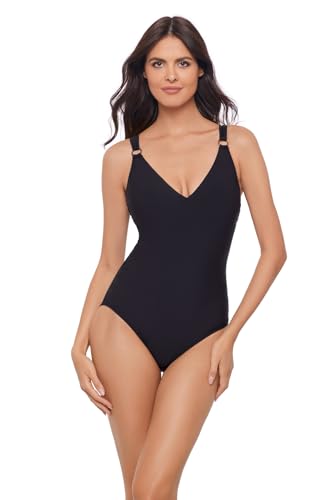 MagicSuit Women's Swimwear Solid Dakota Soft Cup One Piece Swimsuit