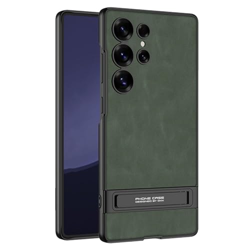 Coque Samsung S26 Ultra fine étui cuir béquille réglable