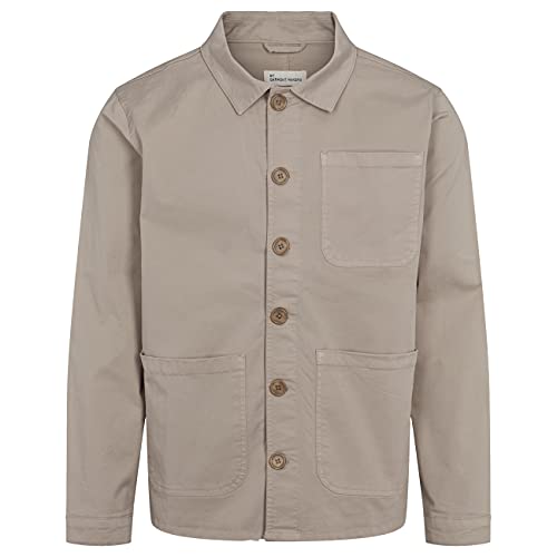Veste de travail bio mixte en sergé lourd et finitions haut de gamme