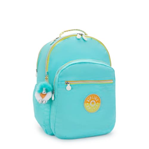 Image of Kipling Women's Seoul Extra Large Fc 17 inch Laptop Backpack, Durable, Roomy with Padded Shoulder Straps, Built-In Protective Sleeve