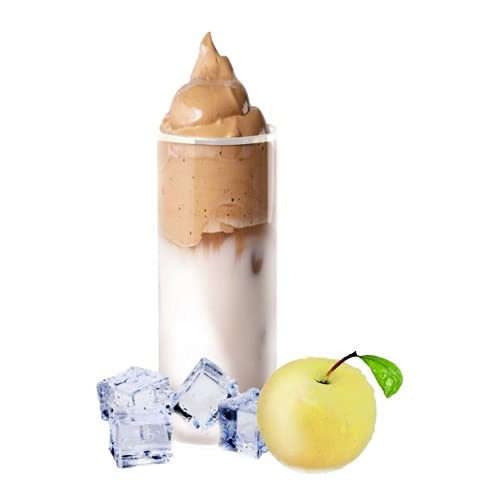 Eiskaffee mit Süßer Gelber Apfel Geschmack Abpackung 10 x 1 kg