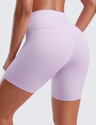 Image of CRZ YOGA Butterluxe Biker Shorts 6 inch | Extremely Soft, Gentle Compression, Yoga, High Waisted, for Women