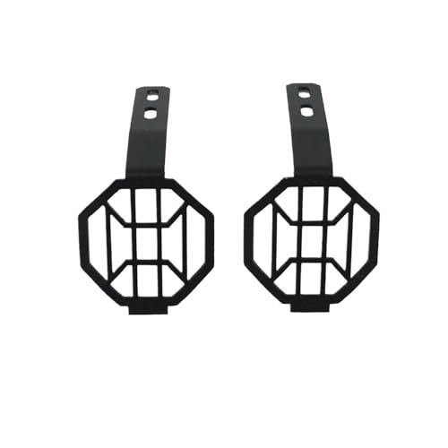 Grille de protection des phares antibrouillard pour partir en road-trip moto aventure