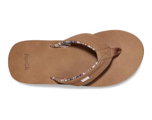 Image of Sanuk Mens Ziggy ST | Flip Flops for Men | Mens Sandals | Beach Sandals | Water Friendly & Lightweight | Comfort Footbed