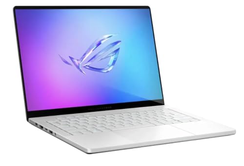 Image of ASUS ROG Zephyrus G14 AI Gaming Laptop 14.0 inch ROG Nebula OLED 2.8K 500nits Display (AMD Ryzen 9 270, GeForce RTX 5060 8GB, 16GB LPDDR5X, 4TB SSD, RGB KYB, WiFi 7, Win 11 Pro) w /DKZ USB Port Expander