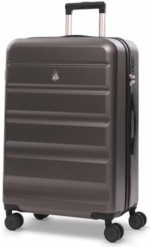 Aerolite Medium 24in 67L Lightweight ABS Hard Shell 4 Wheel Spinn...