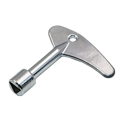 BUBEFSKD Llave Apta Para Cerradura Triangular Interior Aplicada Tren Válvulas De Medidor Agua Elevador Riel Velocidad Y Llave Herramienta Para Puerta Gabinete