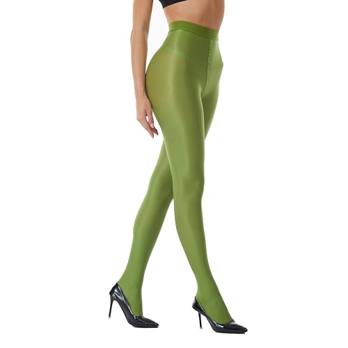 Image of Frola Shaping Tights for Women 70D Shimmery Pantyhose for Dance Ballet Glitter Socks