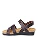 NAOT Kayla Women's Sandals – 3-Strap Support with Backstrap, Cork-Latex Footbed, Arch Support – Comfortable for All-Day Walking Buffalo Leather 6-6.5 N-M US