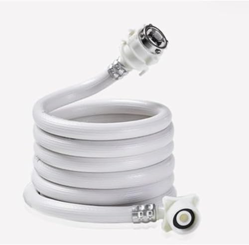Mearrineser 洗濯機給水ホース、全自動機交換、機給水延長ホース、機ホース部品、万能機防爆、機給水延長パイプ、家庭用注水パイプ、機械防爆 (5m)