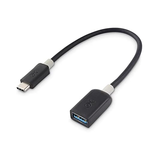Cable Matters USB C till USB-adapter (USB till USB C-adapter/USB-C till USB 3.0-adapter/USB C OTG) i svart 0,15 m