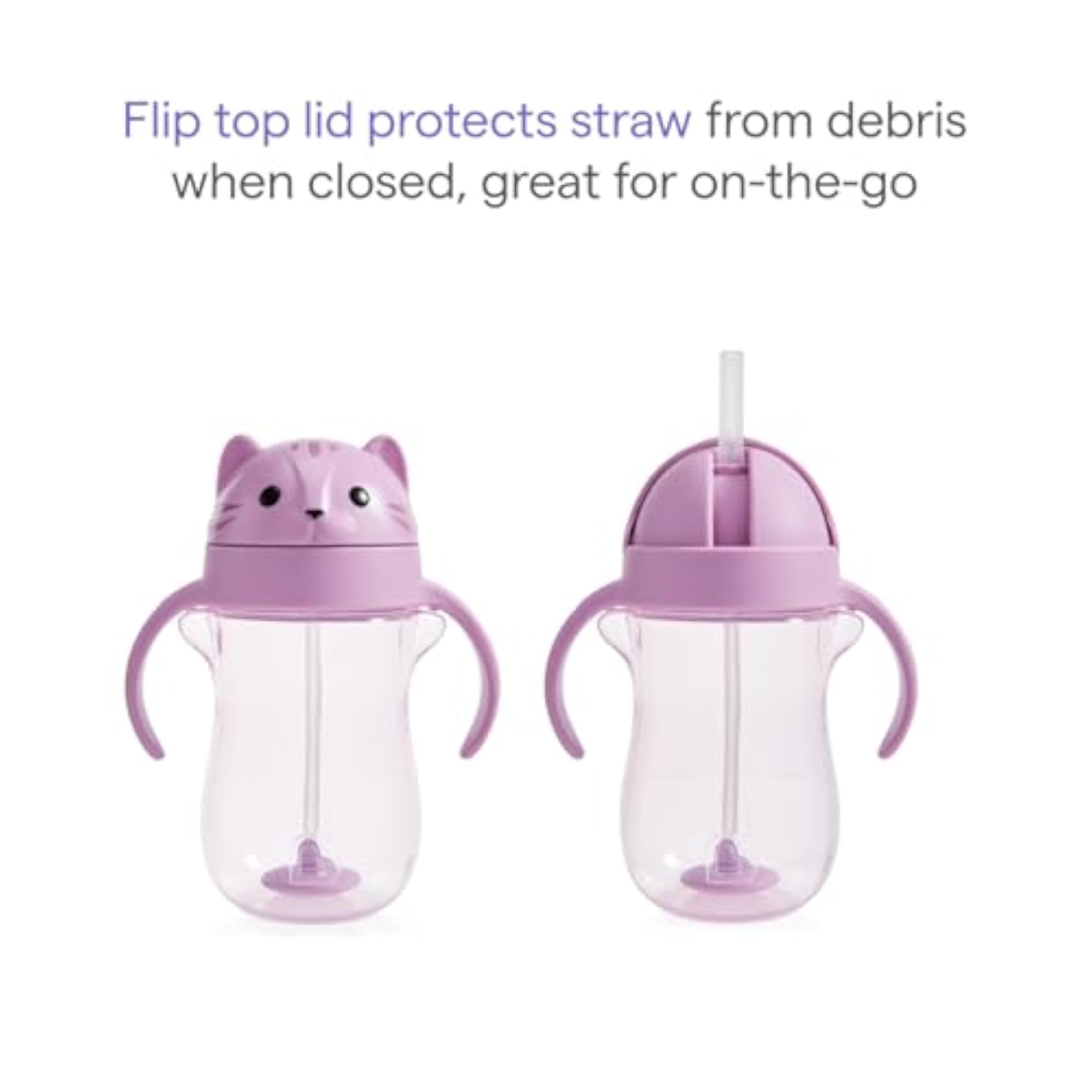 Any Angle Weighted Straw Trainer Cup, BPA Free