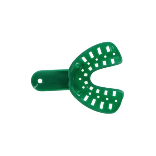 Plasdent ITO-4L Ortho Impression Trays Adult Small Lower #4 Green 25/Pk