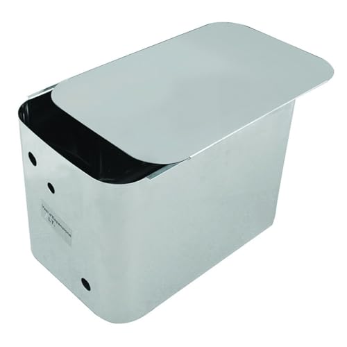 ALLINOX Vaso Di Espansione Aperto In Acciaio INOX AISI 304 Per Camino e Termocamino Impianti Termici KIT Riscaldamento Termostufa o Caldaia (33 LITRI)