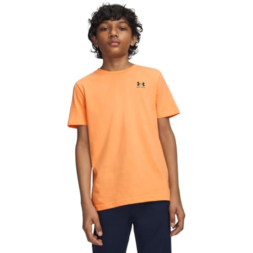 Image of Under Armour Kids Sportstyle Left Chest Short Sleeve T-Shirt (Big Kid)