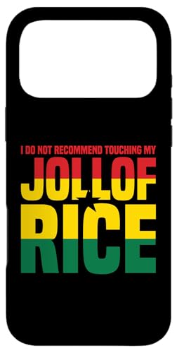 I Do Not Recommend Touching My Jollof Rice �X�}�z�P�[�X iPhone 17 Pro Max �p