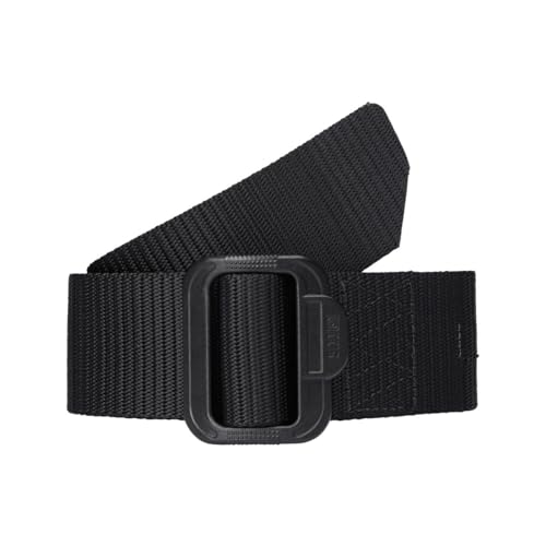 5.11 Tactical Men's 1.75 Inch TDU Belt, Fade and Fray Resistant, Style 59552, Black, X-Large