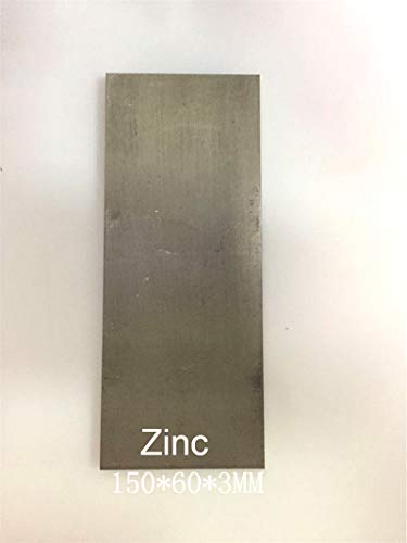 MMLFX 1pc Hall Groove Electroplating Anode Plate Zinc/Electrolytic Copper/Tin/Phosphorous Copper/Nickel/Graphite Carbon 150 * 60 * 3 Mm (Capacity : Tin)