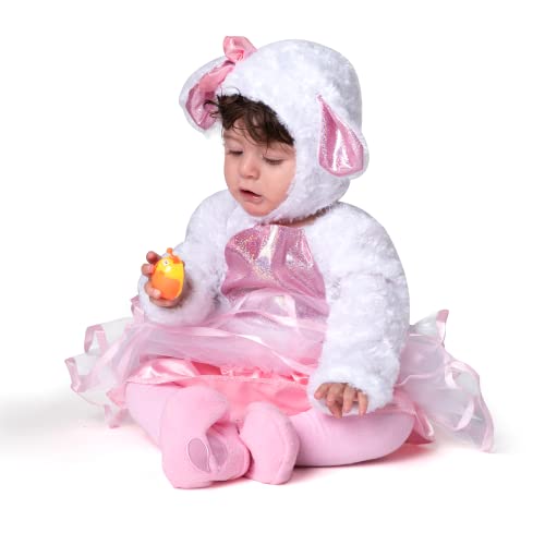Disfraz de cordero rosa para bebé Halloween miniatura 3