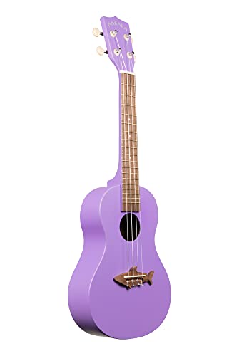Kala – MK-CS/PUR – Ukulélé concert »Requin » – Sea Urchin Purple – avec housse - Les Beatles, Paul McCartney, John Lennon, RIngo Starr, George Harrison Kala - MK-CS/PUR - Ukulélé concert"Requin" - Sea Urchin Purple - avec housse
