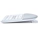 KINESIS mWave Ergonomic Keyboard for Mac (White) | Mechanical Switches | Bluetooth & USB | Programmable | Backlit | macOS Modifiers & Hotkeys