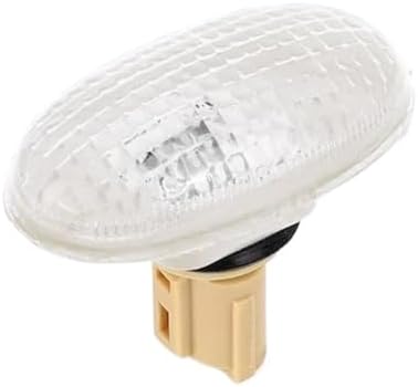 Wing Mirror Indicator Car Front Side Marker Light Turn Signal Halogen Bulbs For Chevy For Aveo For T200 For Matiz For Spark I II 96590420/95226897 LED Dynamic Side Indicator(2pcs Clear)(1pc Clear)