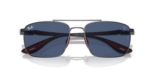 Image of Ray-Ban womens Rb3715m Scuderia Ferrari Collection Square Sunglasses