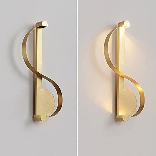 Éclairage décoratif mural LED trois tons avec cette applique murale tout cuivre 6W - 6