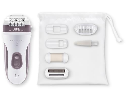 Épilateur électrique Calor Skin Respect EP8060C0 Blanc et Violet