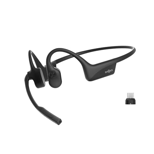 SHOKZ OpenComm 2UC Kabelloses Knochenschall Headset