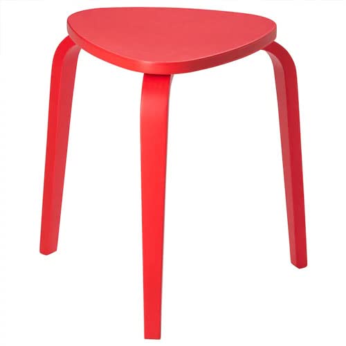 IKEA KYRRE Home& Kitchen, Study Stool (Bright Red) : Amazon.in