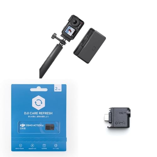 DJI ANVJ Osmo Action 4 Ahx`[R{+2NCAREۏ+I[fBIA_v^[