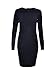 Produktbild Superdry ARIA Bodycon Dress [ GR. XL - 44 ] Damen Kleid Freizeitkleid BLAU