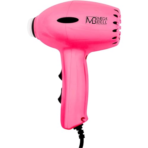 Lixa Elétrica Pedicuro Mega Bell Compact Pink 12 Lixas 127V