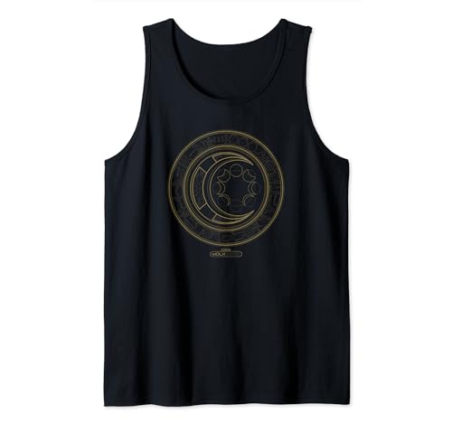 Camiseta Moon Knight de Marvel con logotipo de jeroglíficos egipcios y fases lunares para hombre