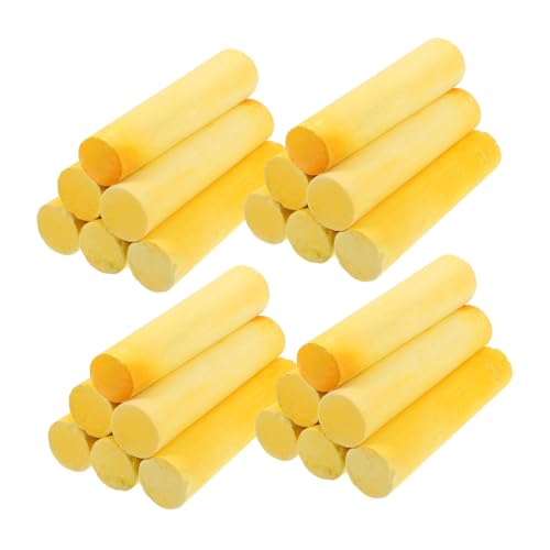 Garneck 40pcs Jumbo Sidewalk Chalk Large Chunky Chalk for Boys and Girls Washable Multi-function Drawing Set