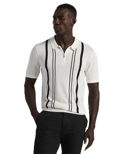 Polo suéter de manga corta para hombre Perry Ellis