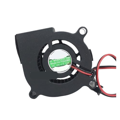 Ventilador de refrigeración F5020MS de 12V CC con cable doble y diseño compacto de 50mm 2