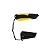 Craftec Retractable Utility Knife Box Cutter with Holster & Lanyard - The Ultimate Tool for Precise Cuts, 3 Blade Settings, Ergonomic Design, Left & Right Hand Friendly, Quick Blade Change (Yellow)