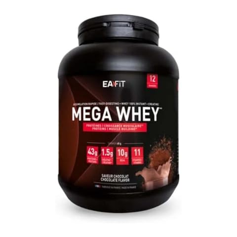 EAFIT Mega Whey Protéines Cover