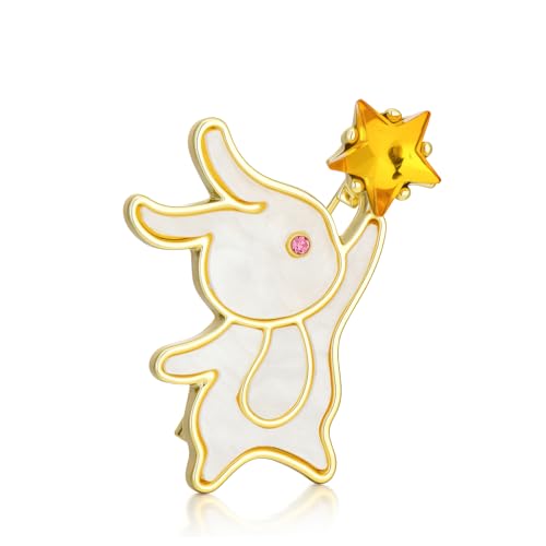 Image of Cute Animal Brooch Pins, Animal Theme Brooches Accessories for Clothes, Birthday Christmas Gift for Women
