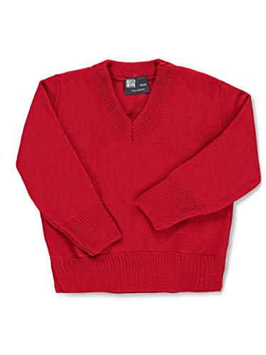 Boys' L/S Control-Pil V-Neck Sweater