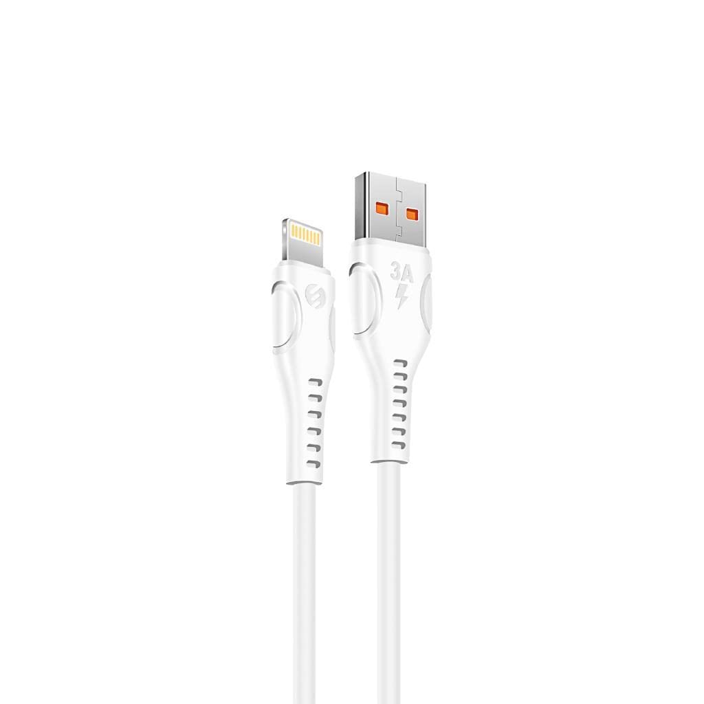 S-link SL-X242 3A Lightning Güvenli Hızlı Data + Sarj Kablosu