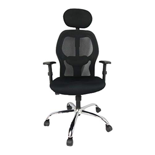 SOG LIFESTYLE Black Chiara High Back Chair Amazon.in Home & Kitchen