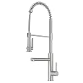 KRAUS Artec Pro Commercial Style 2-Function Single Handle Pull Down Kitchen Faucet with Pot Filler in Spot-Free Stainless Steel, KPF-1605SFS