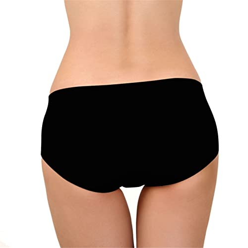 Horeset Cherry Print Women Sexy Novelty Underwear Briefs Breathable Soft Low-Rise Panty Seamless Stretch Bikini Panty For Daily Party #TOP7