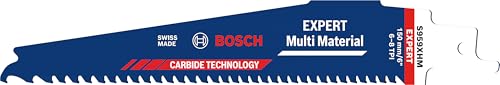 Lame scie sabre Bosch S959XHM pour couper sans effort la fonte et le bois